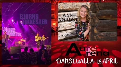 Dansegalla Anne Nørdsti og Bjørns Orkester